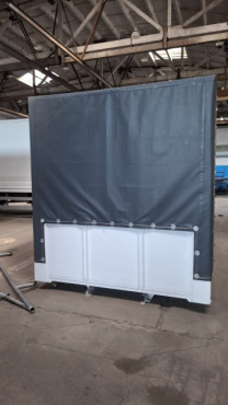 Кузов грузовой тентованный (верхняя загрузка)