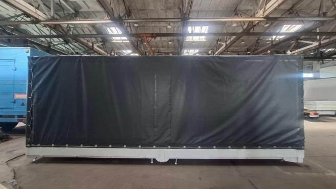 Кузов грузовой тентованный (верхняя загрузка)